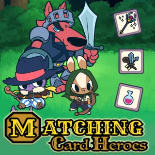 Card Games - Matching Card Heroes