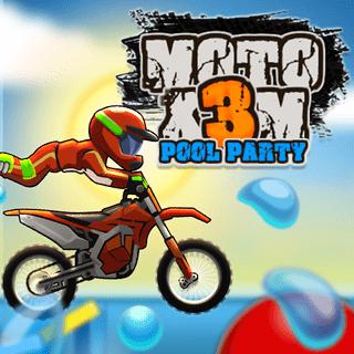 Racing Games - Moto X3M Pool Party