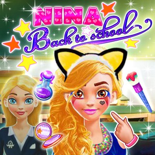 Dress Up Game - Nina - Back To School
