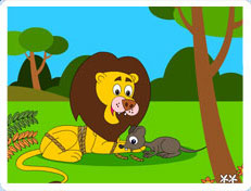 Lion and Mouse Story