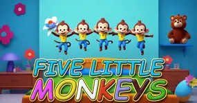 Nursery Rhymes Five Little Monkeys