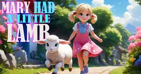 Nursery Rhymes Mary Had A Little Lamb