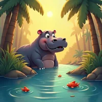 Why The Hippo Doesn’t Eat Fish